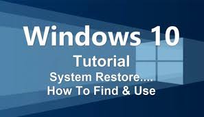 استفاده از System Restore در ویندوز 10